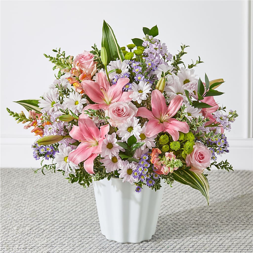 Abundant Compassion Floor Basket – STEMZ FLORIST & TREASURES, Calgary AB