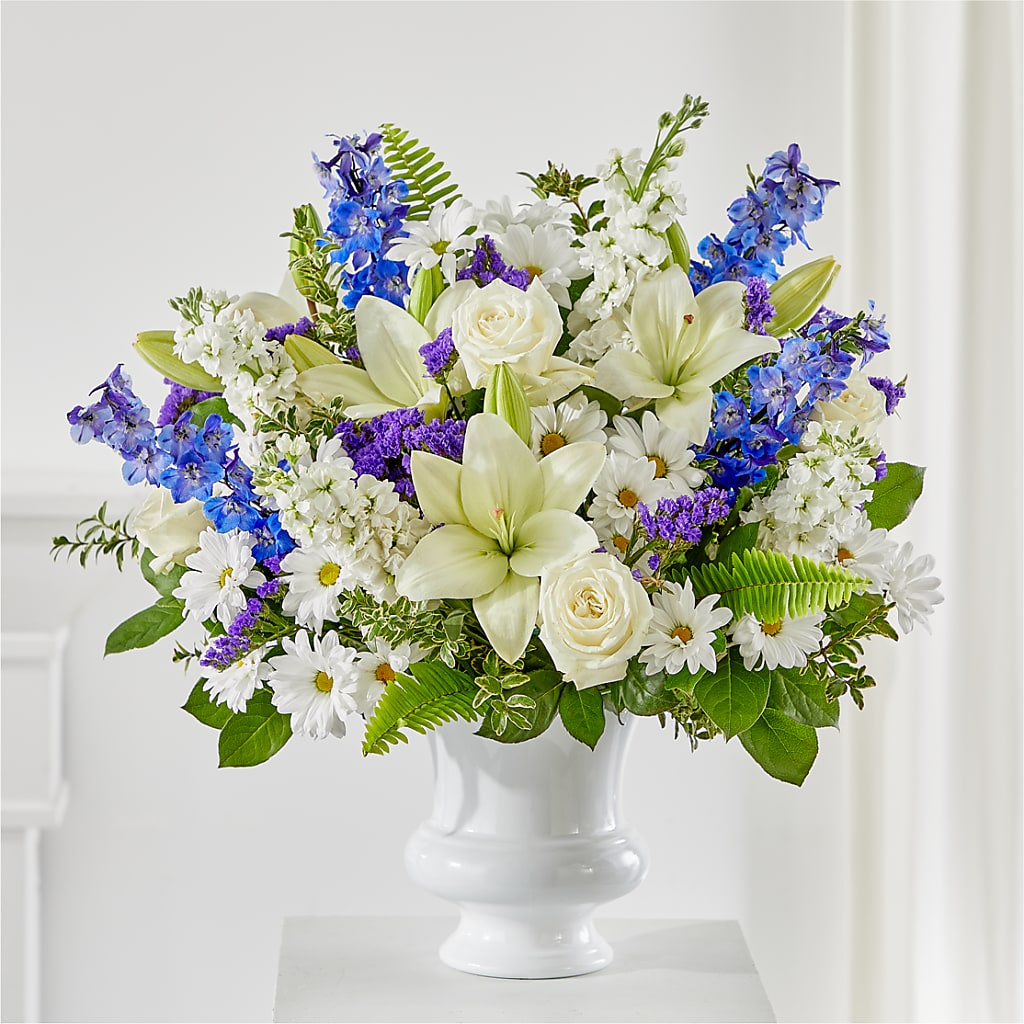 Expressions of Hope Urn Arrangement – STEMZ FLORIST & TREASURES, Calgary AB