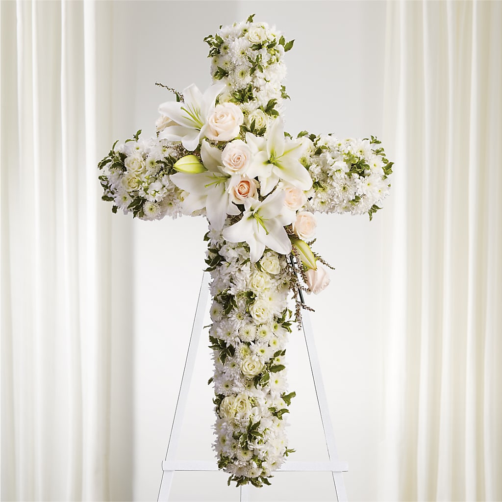 Spiritual Guidance Standing Spray – STEMZ FLORIST & TREASURES, Calgary AB