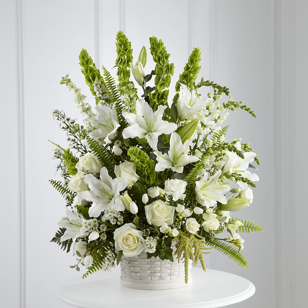 In Our Thoughts Arrangement – STEMZ FLORIST & TREASURES, Calgary AB