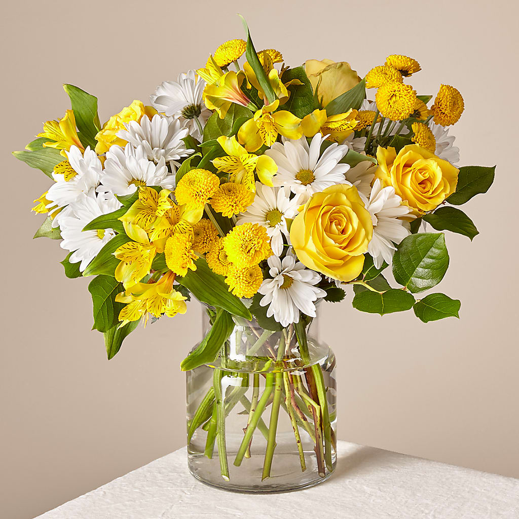 Sunny Sentiments Bouquet – STEMZ FLORIST & TREASURES, Calgary AB