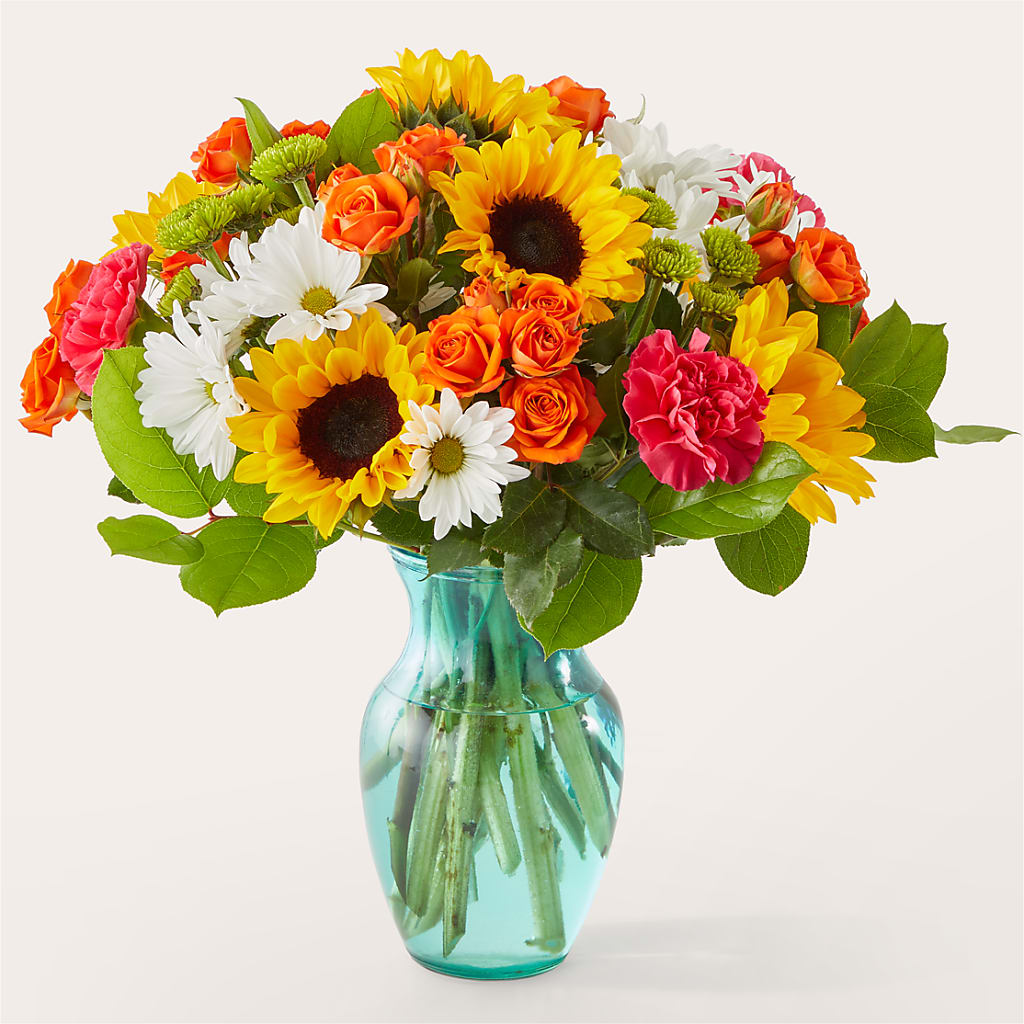 Sun-drenched Blooms Bouquet – STEMZ FLORIST & TREASURES, Calgary AB