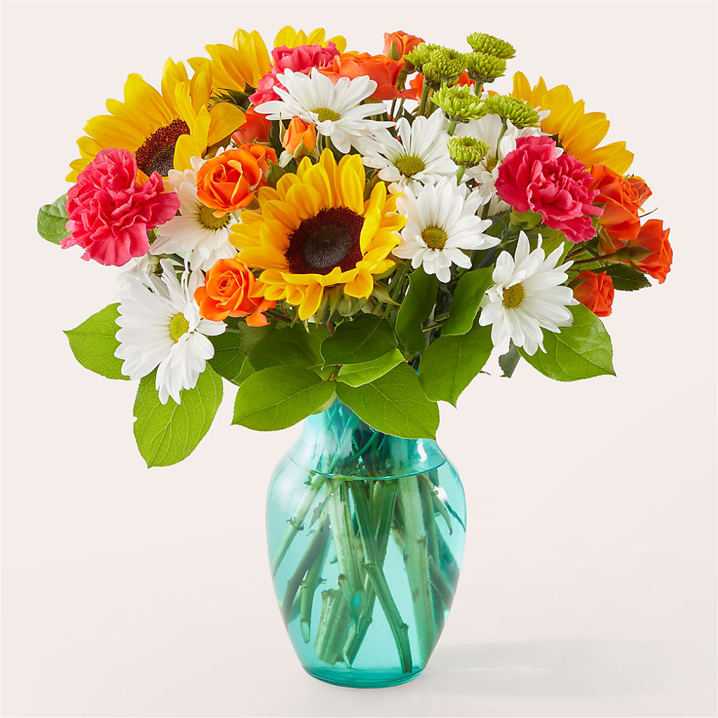 Sun-drenched Blooms Bouquet – STEMZ FLORIST & TREASURES, Calgary AB