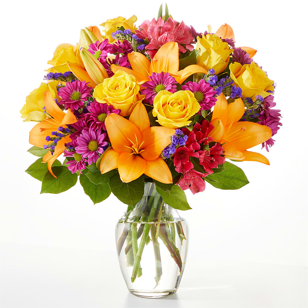 Colorful Visions Bouquet – STEMZ FLORIST & TREASURES, Calgary AB
