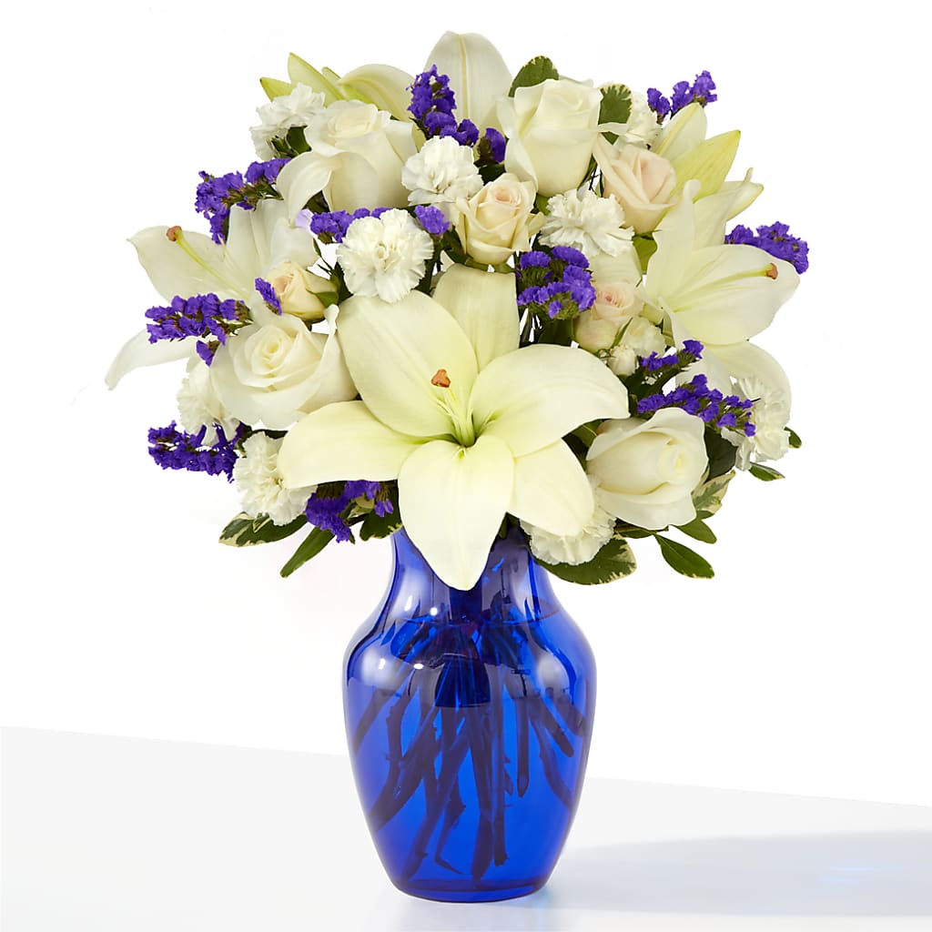 Sapphire Rush Bouquet – STEMZ FLORIST & TREASURES, Calgary AB