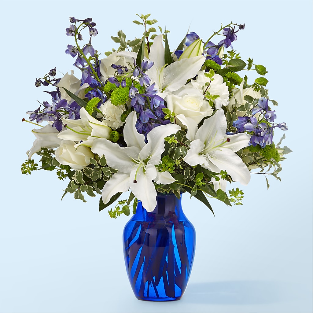 Santorini Bouquet – STEMZ FLORIST & TREASURES, Calgary AB