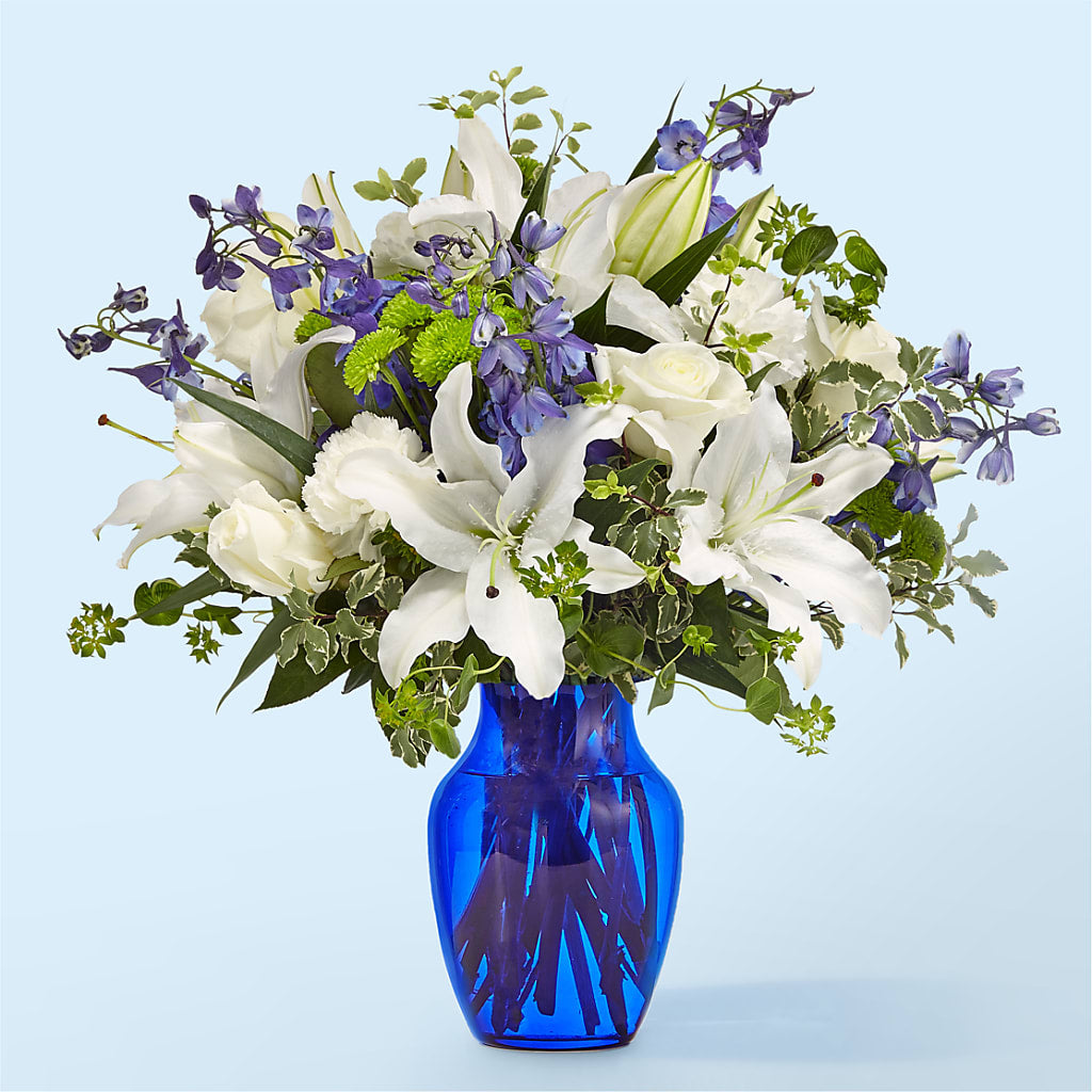 Santorini Bouquet – STEMZ FLORIST & TREASURES, Calgary AB