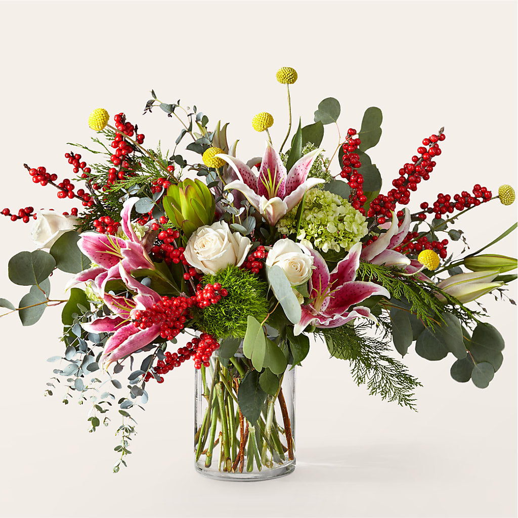 Berry & Bright Bouquet – STEMZ FLORIST & TREASURES, Calgary AB