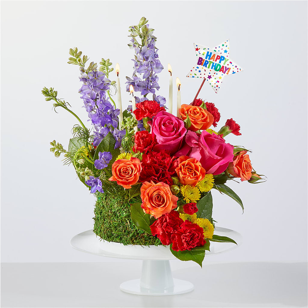 Best Year Yet Floral Cake – STEMZ FLORIST & TREASURES, Calgary AB