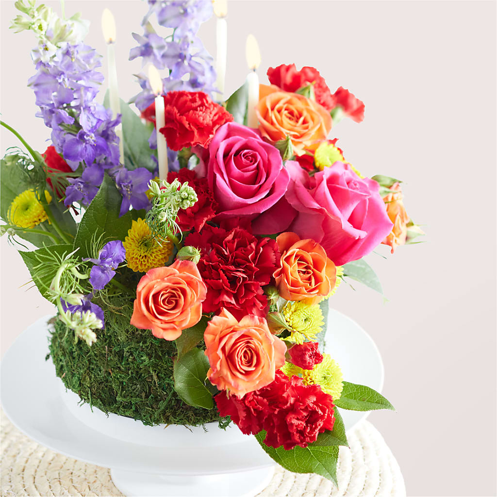 Best Year Yet Floral Cake – STEMZ FLORIST & TREASURES, Calgary AB