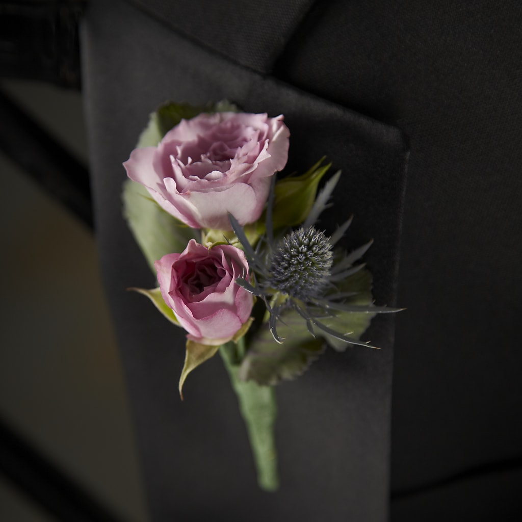 Veronica Boutonniere – STEMZ FLORIST & TREASURES, Calgary AB