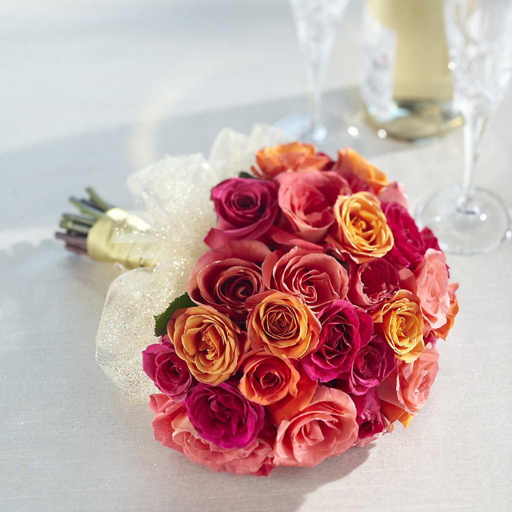 Sweet Roses Bouquet – STEMZ FLORIST & TREASURES, Calgary AB