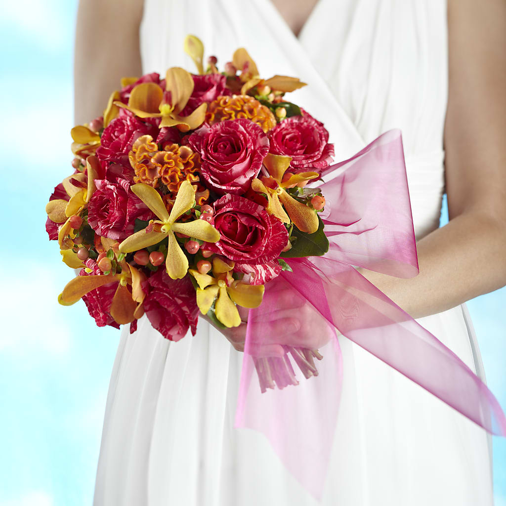Brilliant Shades of Love Bouquet – STEMZ FLORIST & TREASURES, Calgary AB
