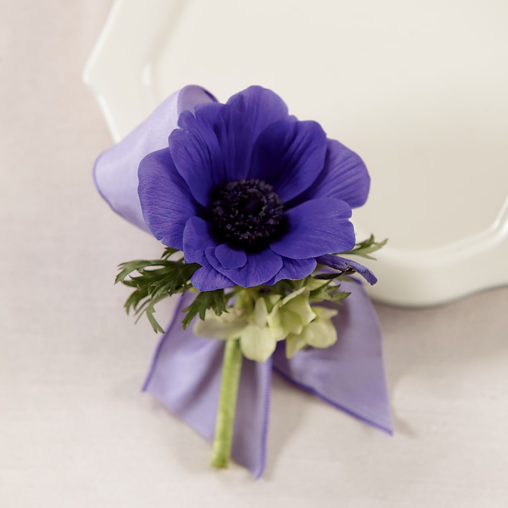 Purple Passion Boutonniere – STEMZ FLORIST & TREASURES, Calgary AB