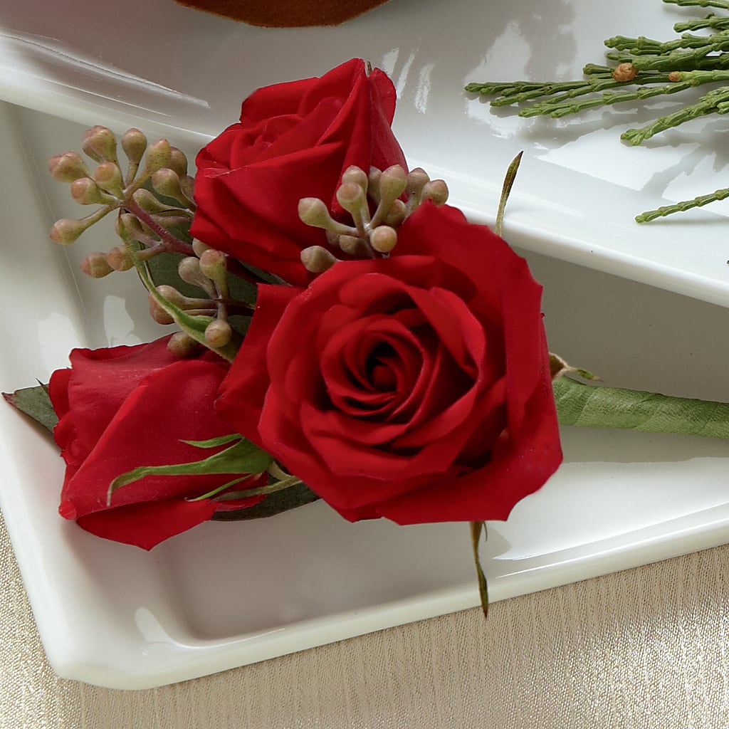 Red Spray Rose Boutonniere – STEMZ FLORIST & TREASURES, Calgary AB