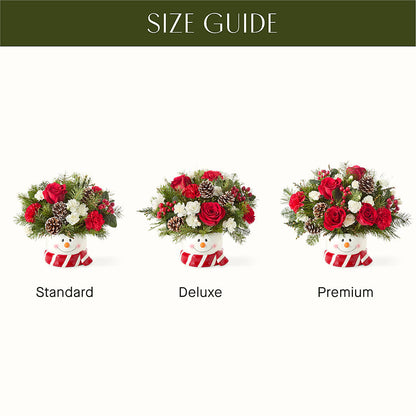 Jolly Snowman Bouquet – STEMZ FLORIST & TREASURES, Calgary AB