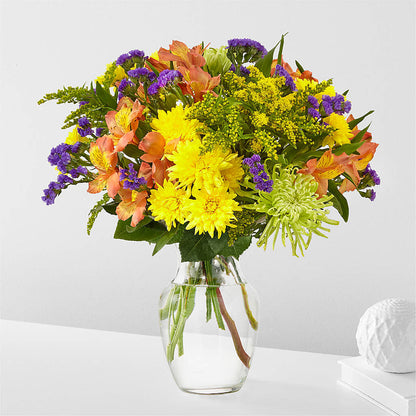 Marmalade Skies Bouquet – STEMZ FLORIST & TREASURES, Calgary AB