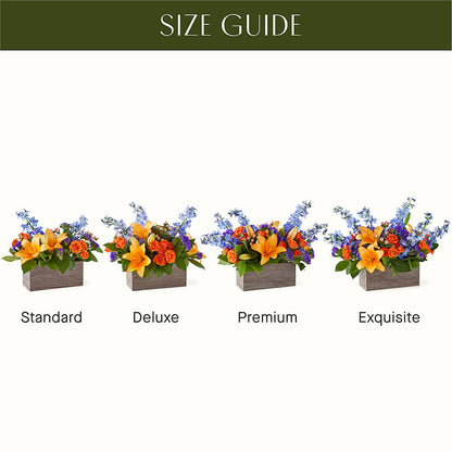 Radiant Citrus Box Bouquet – STEMZ FLORIST & TREASURES, Calgary AB