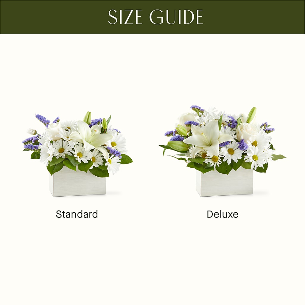 Beyond Blue Box Bouquet – STEMZ FLORIST & TREASURES, Calgary AB
