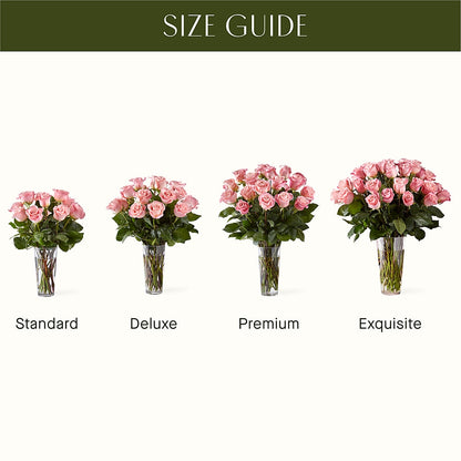 Long Stem Pink Rose Bouquet – STEMZ FLORIST & TREASURES, Calgary AB