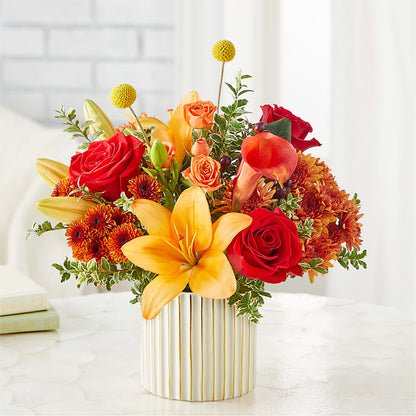 Scarlet Skies Bouquet – STEMZ FLORIST & TREASURES, Calgary AB