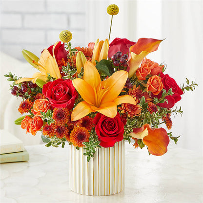 Scarlet Skies Bouquet – STEMZ FLORIST & TREASURES, Calgary AB
