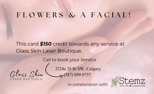 Flowers & A Facial