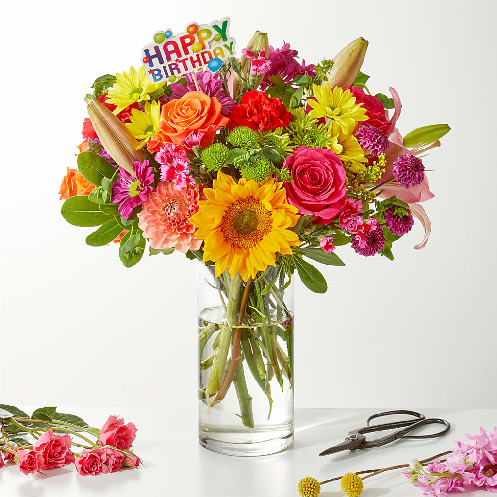 Cue the Confetti - A Florist Original – STEMZ FLORIST & TREASURES, Calgary AB