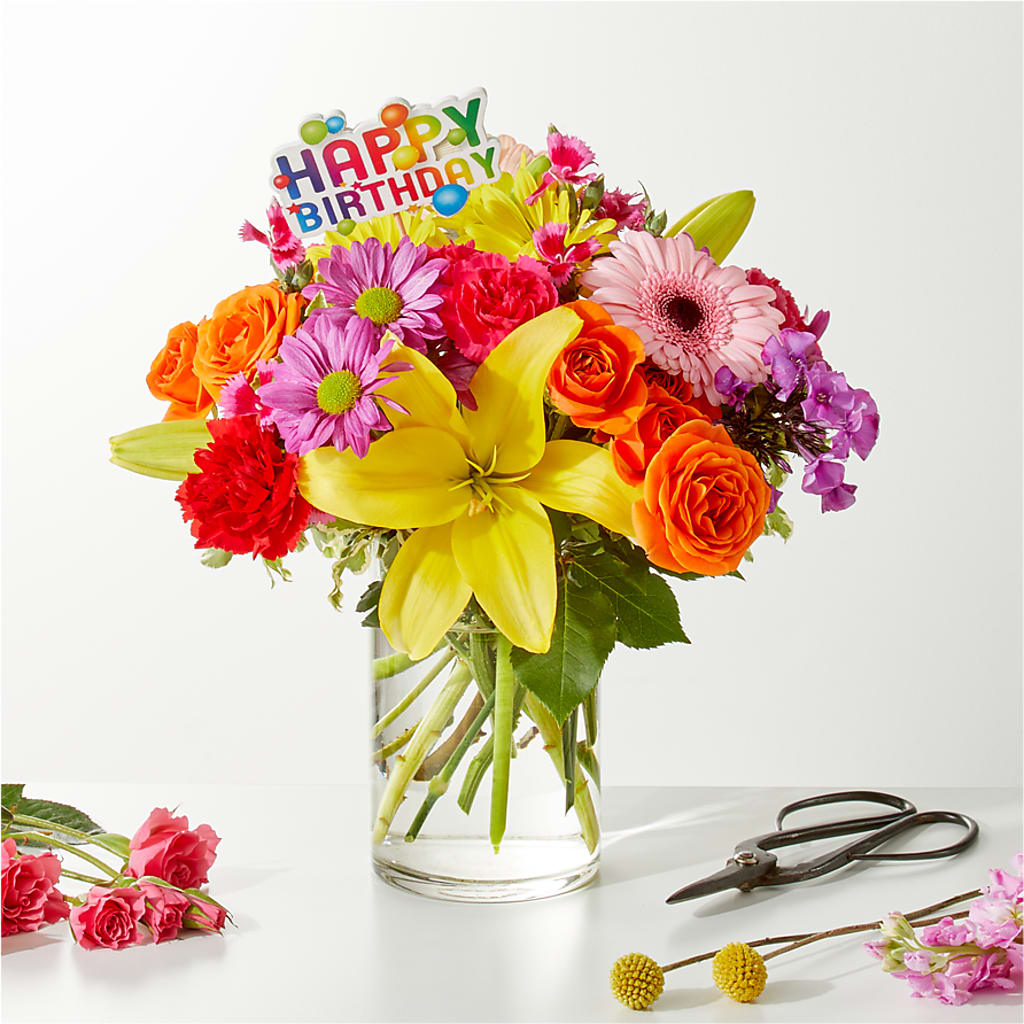 Cue the Confetti - A Florist Original – STEMZ FLORIST & TREASURES, Calgary AB