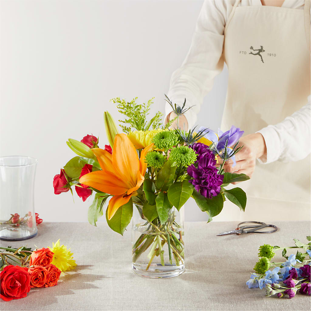Summer Spectra - A Florist Original – STEMZ FLORIST & TREASURES, Calgary AB