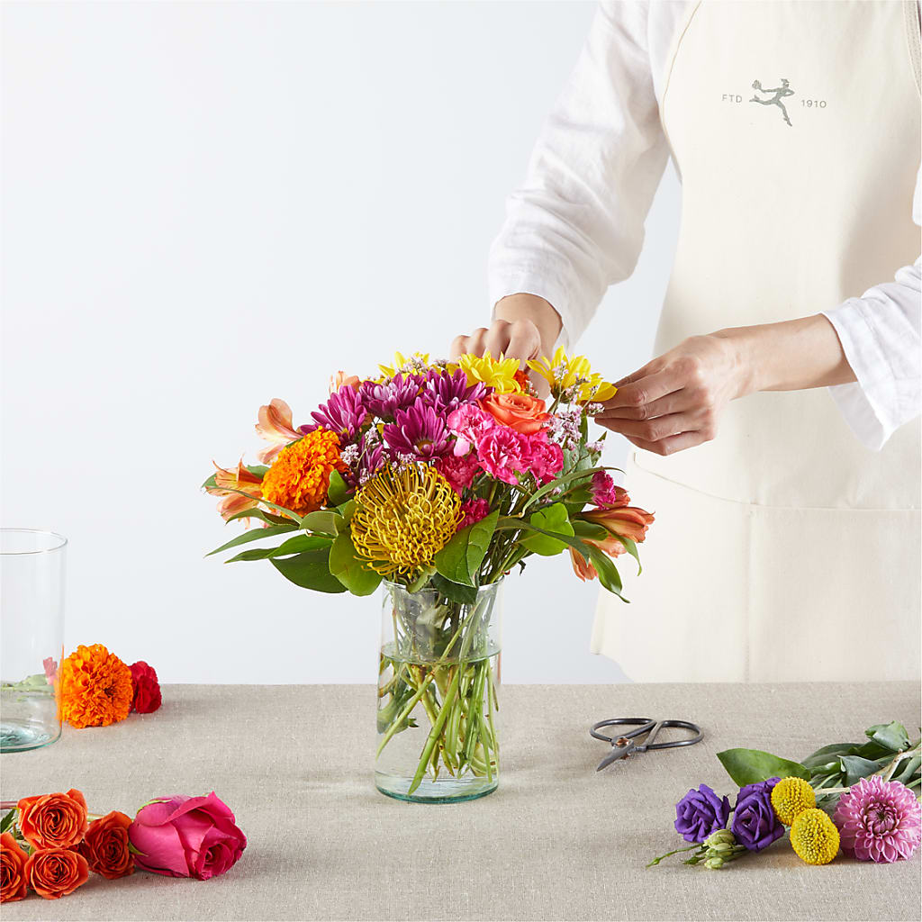 Feast of Color – A Florist Original – STEMZ FLORIST & TREASURES, Calgary AB