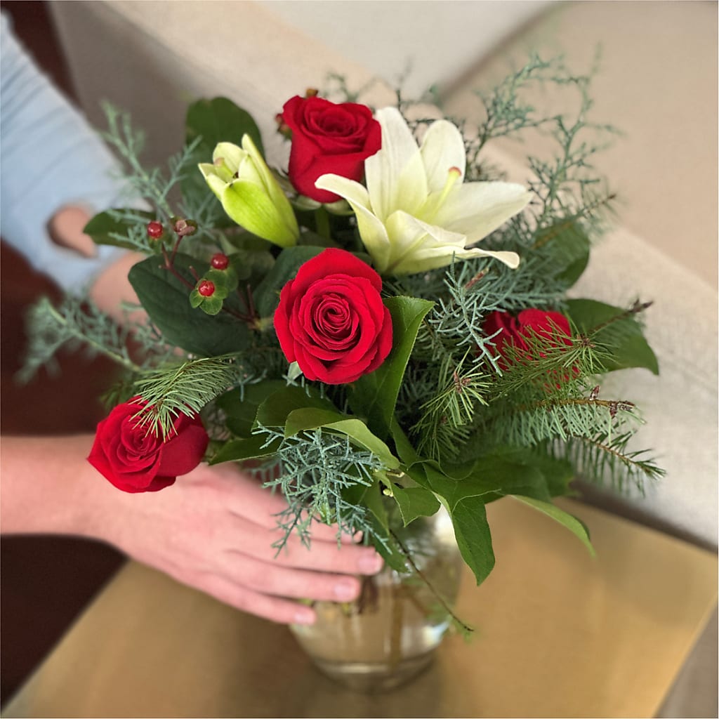 Glittering Lights Bouquet – STEMZ FLORIST & TREASURES, Calgary AB
