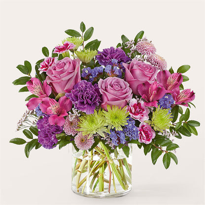 Glass Half Full Bouquet – STEMZ FLORIST & TREASURES, Calgary AB