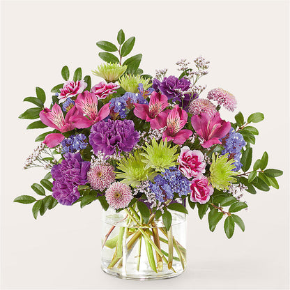 Glass Half Full Bouquet – STEMZ FLORIST & TREASURES, Calgary AB