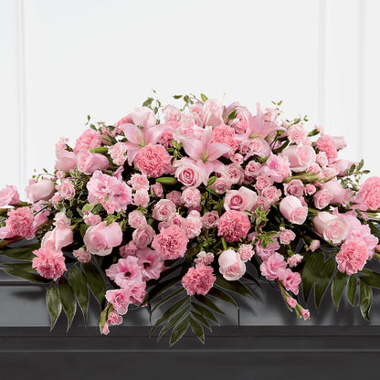 Garden of Comfort Casket Spray (Standard) – STEMZ FLORIST & TREASURES, Calgary AB