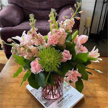 Pretty in Pink Bouquet – STEMZ FLORIST & TREASURES, Calgary AB