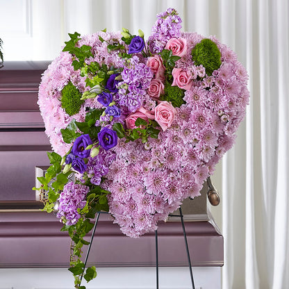 Treasured Love Standing Heart – STEMZ FLORIST & TREASURES, Calgary AB