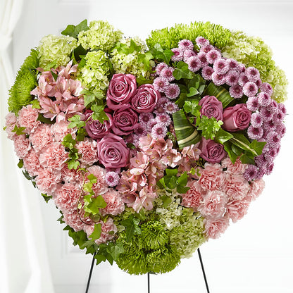 Heartwarming Standing Heart – STEMZ FLORIST & TREASURES, Calgary AB