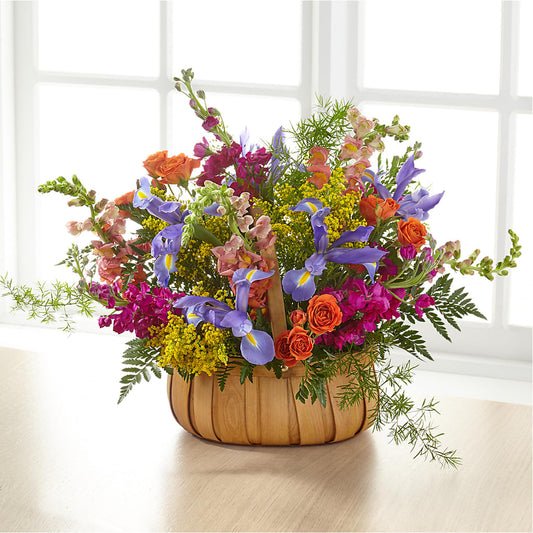 Garden of Life Basket – STEMZ FLORIST & TREASURES, Calgary AB