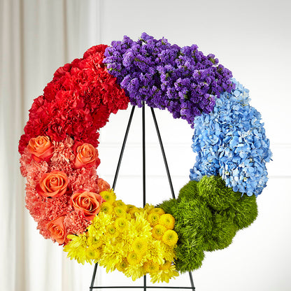 Circle of Love Wreath – STEMZ FLORIST & TREASURES, Calgary AB