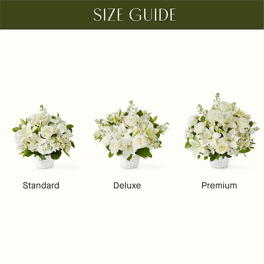 Peaceful Reflections Arrangement – STEMZ FLORIST & TREASURES, Calgary AB