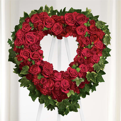 Wholehearted Standing Spray – STEMZ FLORIST & TREASURES, Calgary AB