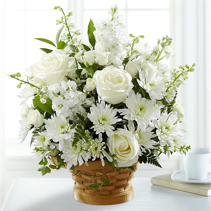 Heartfelt Condolences Arrangement – STEMZ FLORIST & TREASURES, Calgary AB
