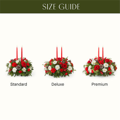 Holiday Soiree Centerpiece – STEMZ FLORIST & TREASURES, Calgary AB