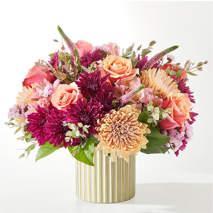 Berry Cobbler Bouquet with Ivory Vase – STEMZ FLORIST & TREASURES, Calgary AB
