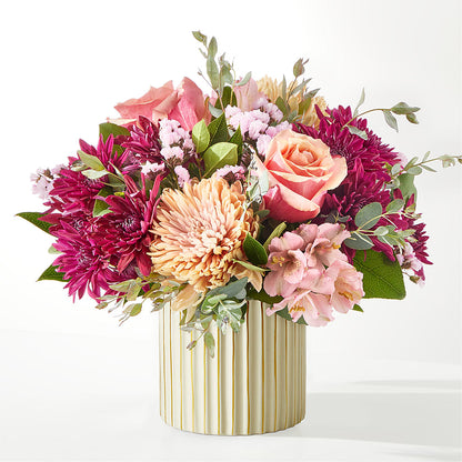 Berry Cobbler Bouquet with Ivory Vase – STEMZ FLORIST & TREASURES, Calgary AB