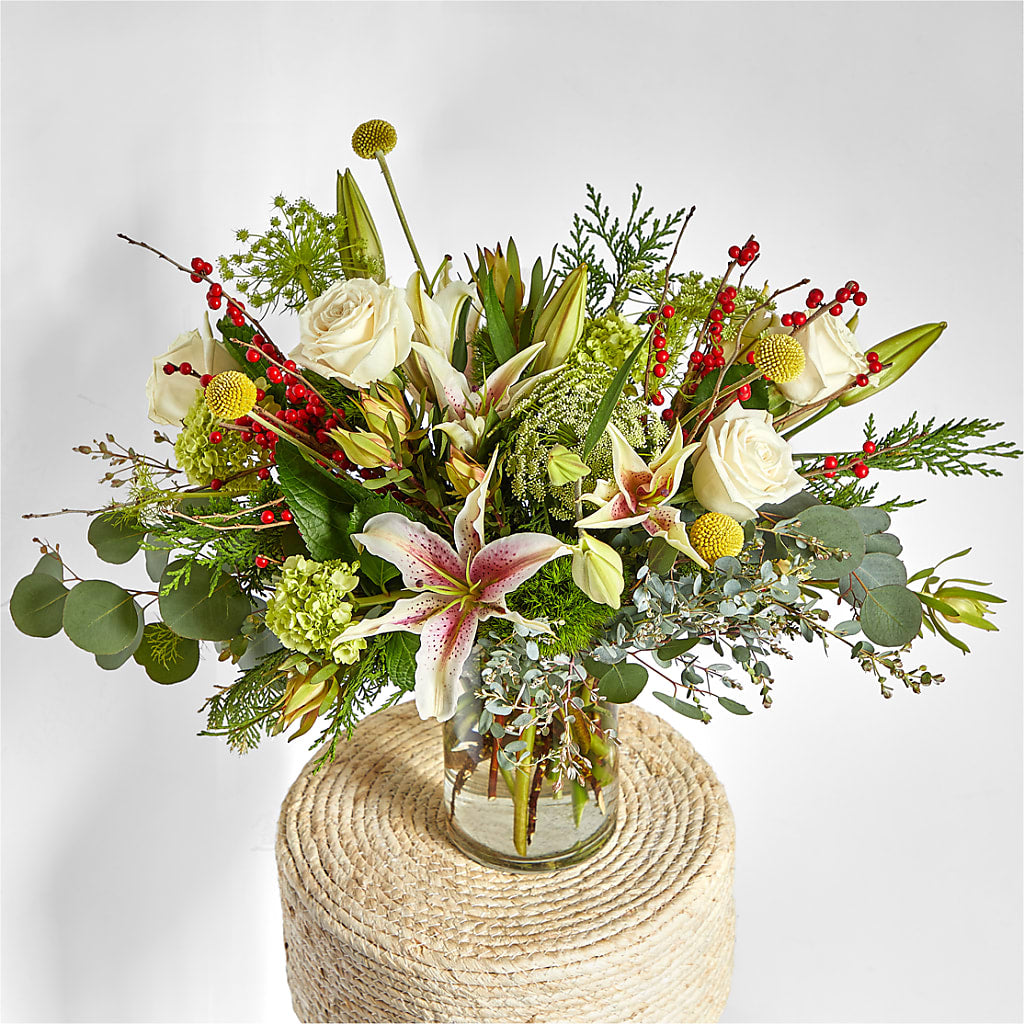 Berry & Bright Bouquet – STEMZ FLORIST & TREASURES, Calgary AB
