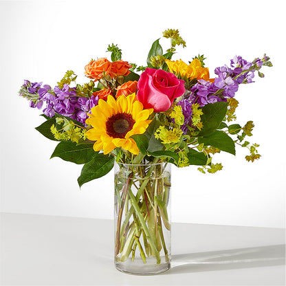 Vibrant Greetings Bouquet – STEMZ FLORIST & TREASURES, Calgary AB