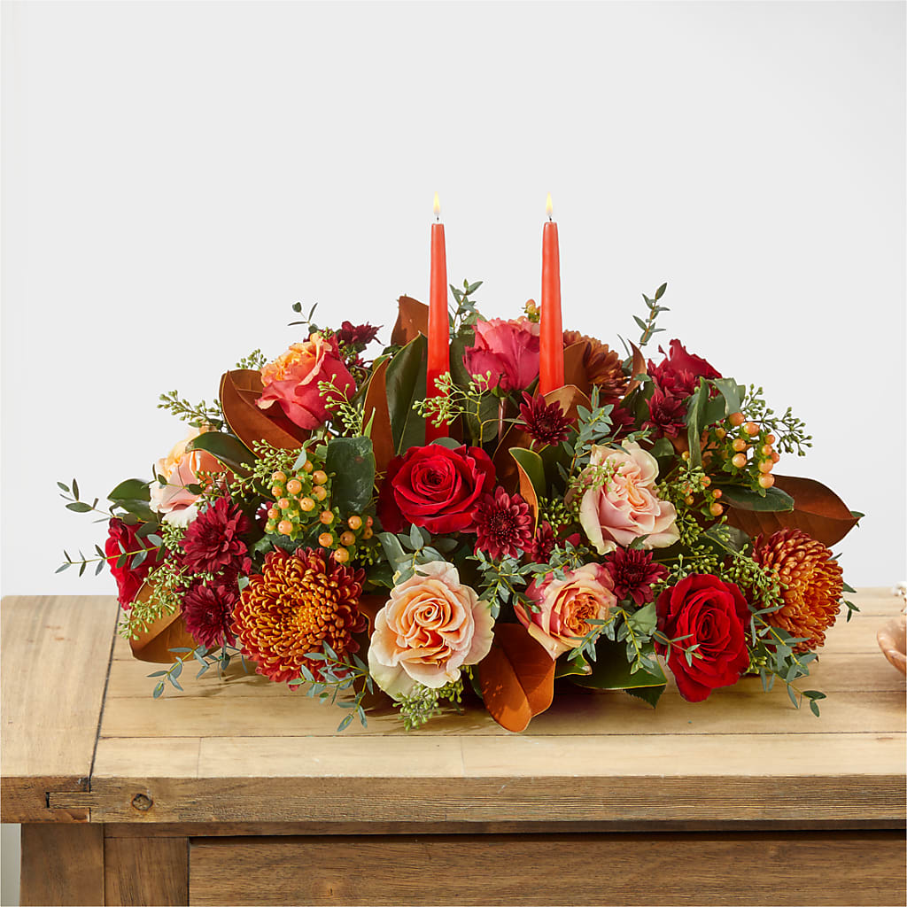 Gather Near Centerpiece – STEMZ FLORIST & TREASURES, Calgary AB