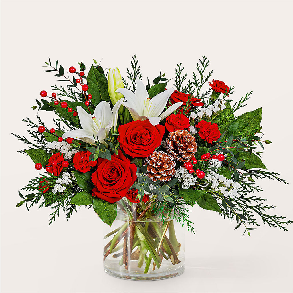 Best in Snow Bouquet – STEMZ FLORIST & TREASURES, Calgary AB